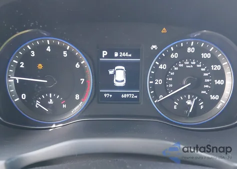 2020 Hyundai Kona Se z USA, uszkodzony, nr VIN KM8K12AA0LU504596